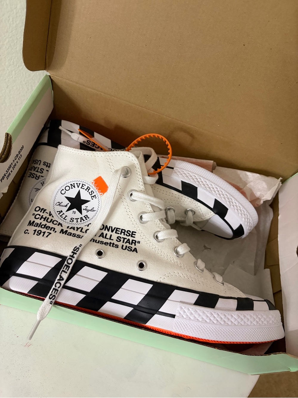 Off-White x Converse Women’s High Top Sneakers